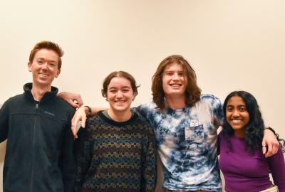 Group photo of Maryland Science Cafe student organization
