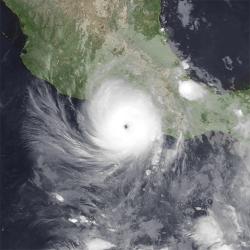 Hurricane Otis in 2023