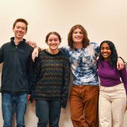 Group photo of Maryland Science Cafe student organization