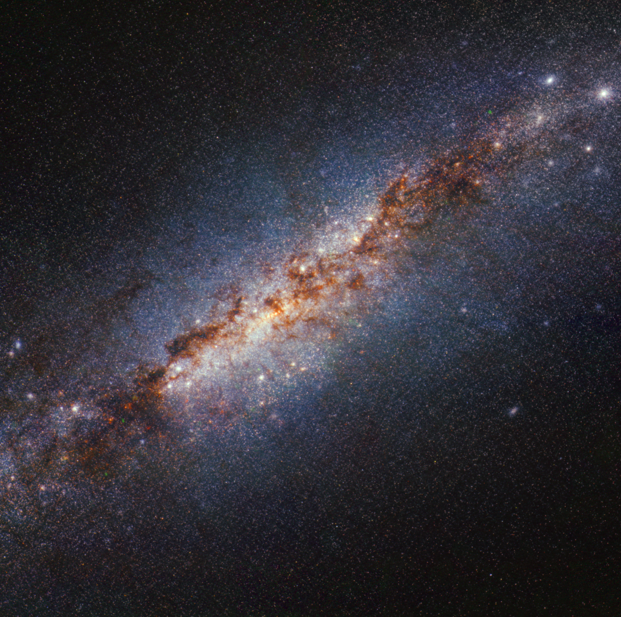 Webb image of M82