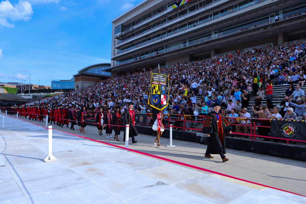 Robert Bob Infantino leading the Main Commencement Ceremony