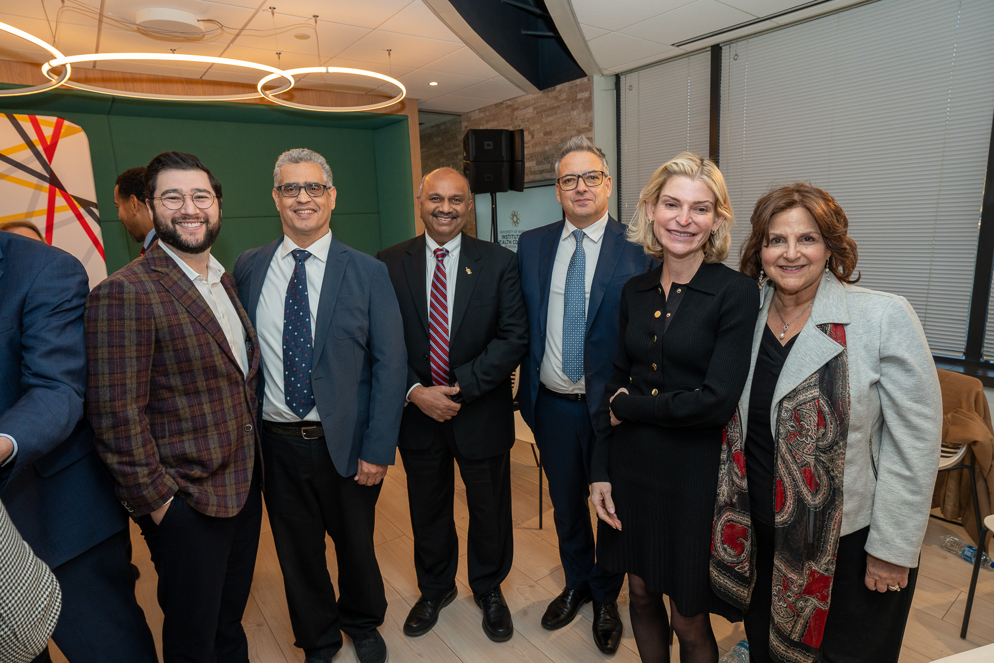 Group of leaders at the IHC ribbon cutting