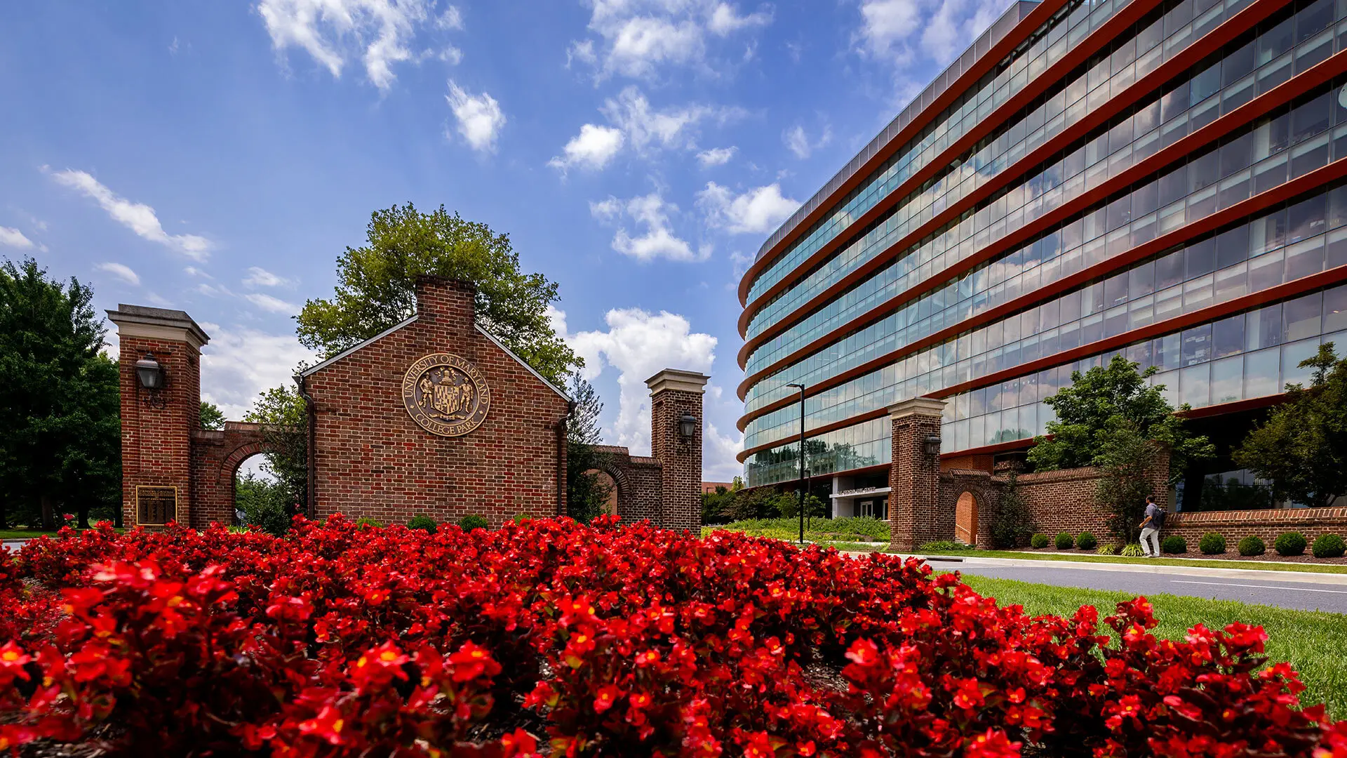 Photo of UMD campus entrance