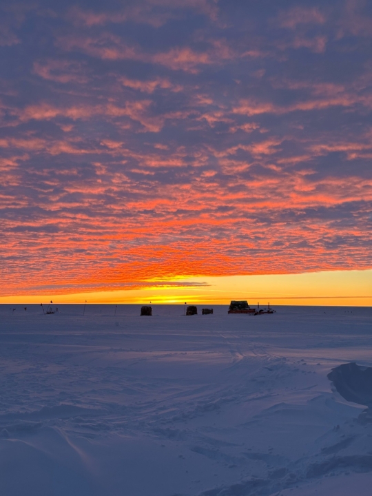 Sunset at Summit Station.