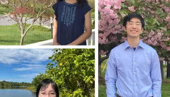 Three University Medal Finalists Embody Terp Spirit