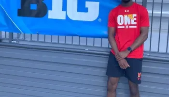 Hitting His Stride—In Athletics and Academics
