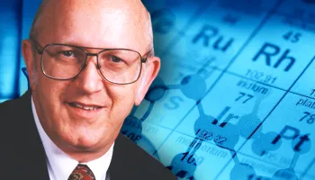 Former Department Chair Names Seminar Room in New Chemistry Building