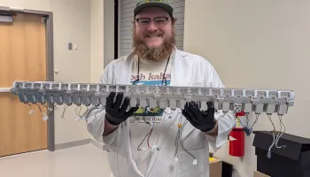 UMD Physicist Shrinks Down Massive Particle Accelerators with Laser-Driven Plasma