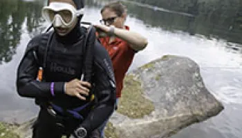 Alum Merges Diving Hobby with Decompression Sickness Research