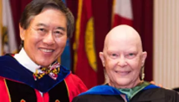 Joelle Presson Receives UMD President’s Distinguished Service Award
