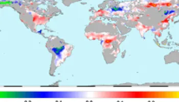 Multi-year Satellite Study Finds “Hotspots” of Airborne Ammonia over World’s Major Agricultural Areas