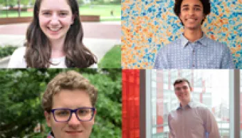 Four Science Terps Named 2019 Goldwater Scholars