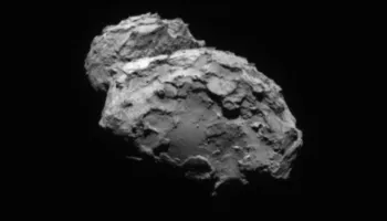 Closest-ever Comet Orbiter Streams Data From Bi-lobed “Rubber Ducky”