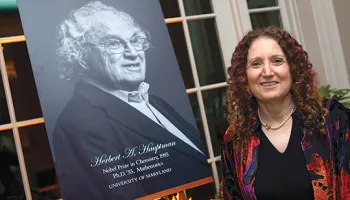 Estate Gift to Mathematics Honors Herbert A. Hauptman (Ph.D. ’55, Mathematics)