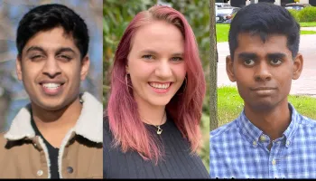 Three Science Terps Named 2021 Goldwater Scholars