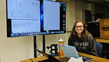 Junior Kate Sturge Discovers Love for Research—and Experimental Particle Physics