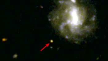 Astronomers Find a Golden Glow From a Distant Stellar Collision