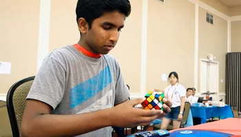 Pavan Ravindra Solves Equations—And Rubik's Cubes