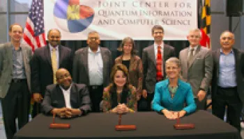 UMD and NIST Announce the Creation of the Joint Center for Quantum Information and Computer Science