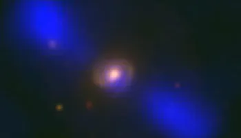 Astronomers Discover Unique Spiral Galaxy with Twin “Jets” and “Halo”