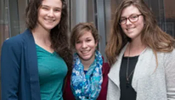 College’s Alumni Network Announces its 2015 Summer Undergraduate Award Winners