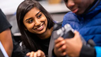 From Summer Camper to Hackathon Organizer, Computer Science Major Utsa Santhosh Finds Her Home at UMD