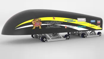 New UMD Hyperloop Pod Races Against Rivals this Weekend