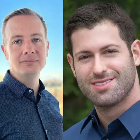 Hal Daume and Tom Goldstein headshots