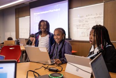 CompSciConnect students