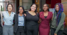 GRAD-MAP 2025 summer scholars Ridmi Madarasinghe, Alanis Alvarado and Joanna Chimalilo