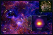 JWST MIRI closeup of protostar ST6