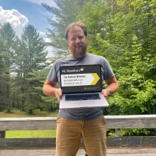 Patrick Whelley Reddit AMA verification photo