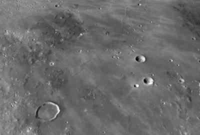 An image of the moon's Sinus Aestuum region