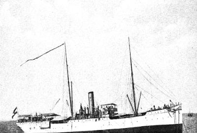 The SS Valdivia research vessel