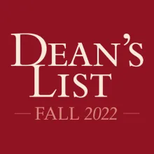 Dean's List Fall 2022 icon