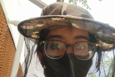 gayatri anand beekeeping hat