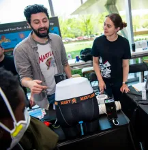 Maryland Day demo of Smart Underwear