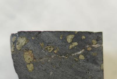 basalt legacy drill core sample 