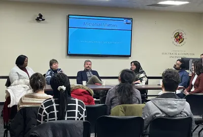 panel of experts at event