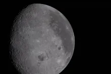 Earth's moon captured by Artemis II crew