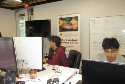 Thinkex in Mokhtarzada Hatchery workspace