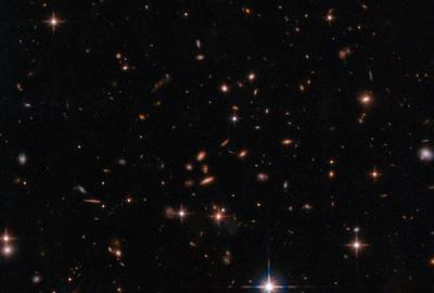 A wide view of an extremely red quasar