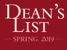 Dean's List Spring 2019