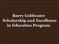 Barry Goldwater Scholarship and Excellence in Education Program title screen