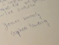 Stephen Hawking letter