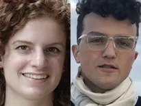 Mateo Elezi and Maya Fuchs