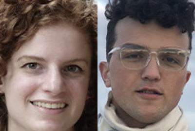 Mateo Elezi and Maya Fuchs