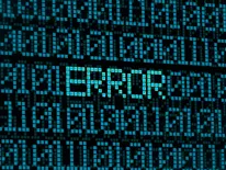 error message
