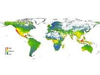 Map predicting risk
