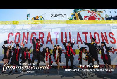 UMD commencement photo